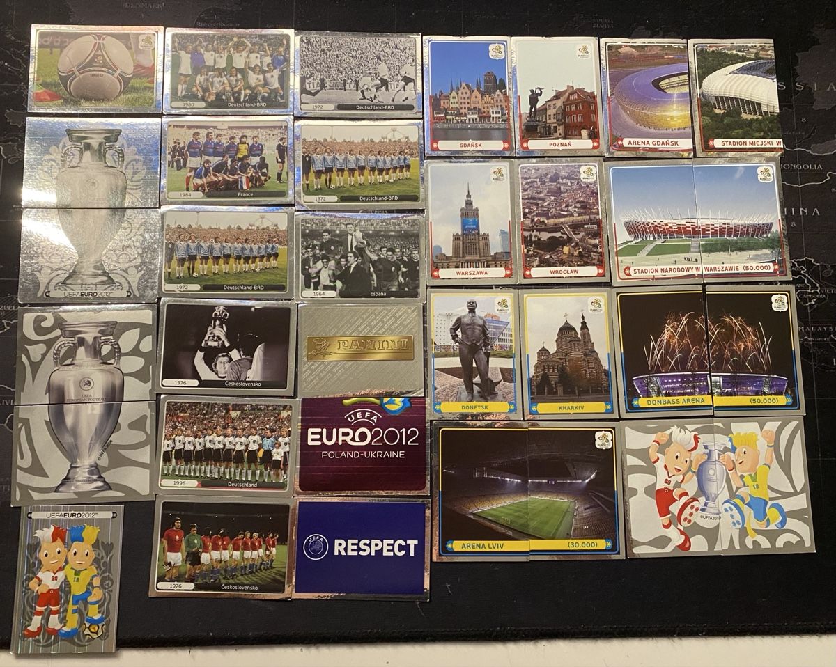 Panini Carte collezionabili: UEFA EURO 2012 Sammelkarten Set – Nuovo (secondo la descrizione) da Allschwil venduto da Deal_Tiger99