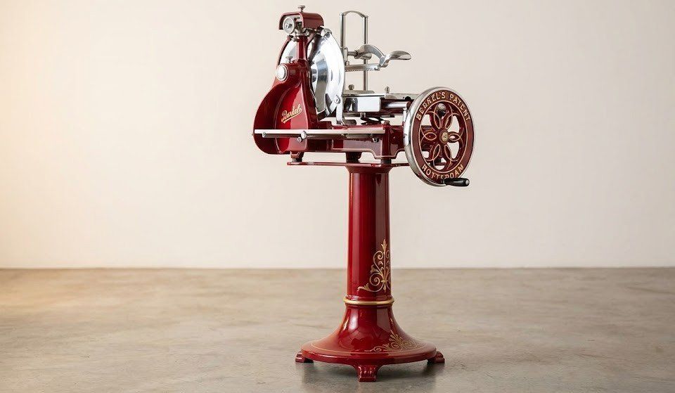 Berkel Elettrodomestici da cucina: Berkel 115: Restaurierte Ikone mit Original-Standfuß – Nuovo (secondo la descrizione) da Biasca venduto da Nicolas.Ney 2