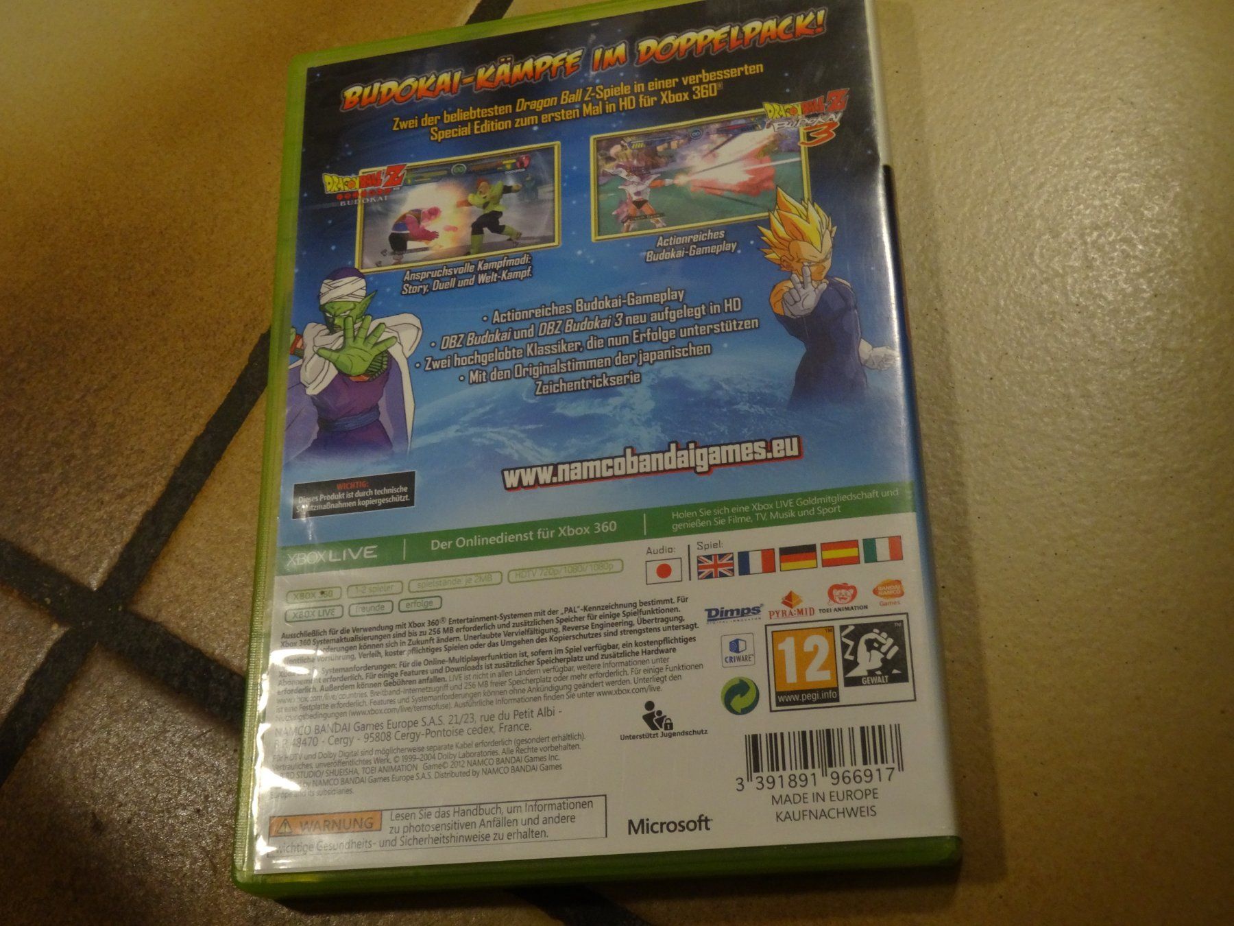 Dragon Ball Z Budokai HD Collection für Xbox 360 (Gebraucht) in Olten ...
