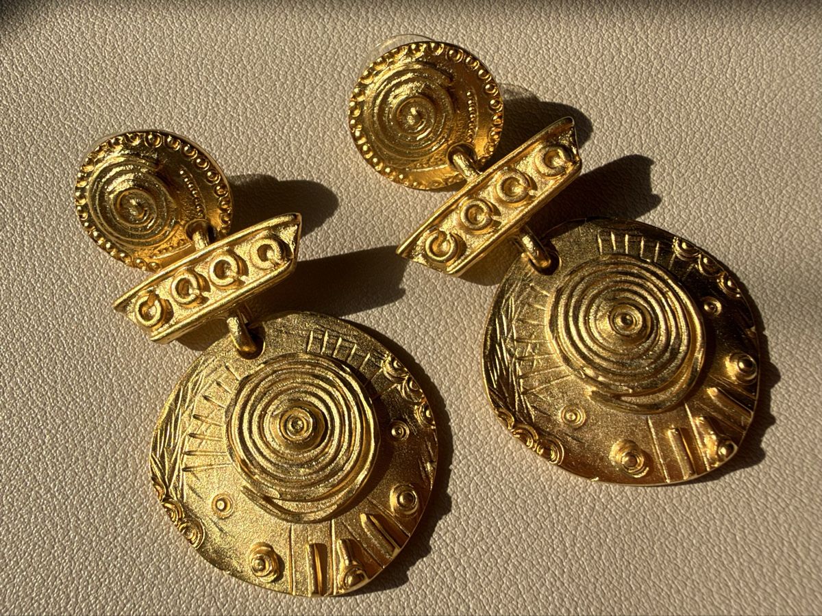 Orecchini pendenti & Orecchini a lobo: Vintage Ohrringe Luxus Modeschmuck – Usato da Lamone venduto da LaCantinaMagica 5