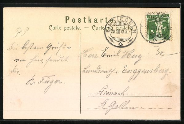 Cartes postales: Litho Einsiedeln, Kloster mit Prozession – D'occasion à Berlin par bartko-reher 1