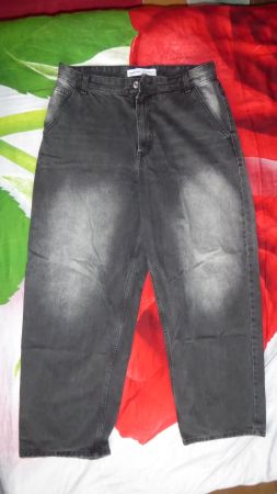 Jeans Ballon Hose Gr 44 steht 42 Bund 44cm BRESHKA