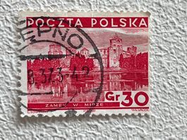 Polen Briefmarke