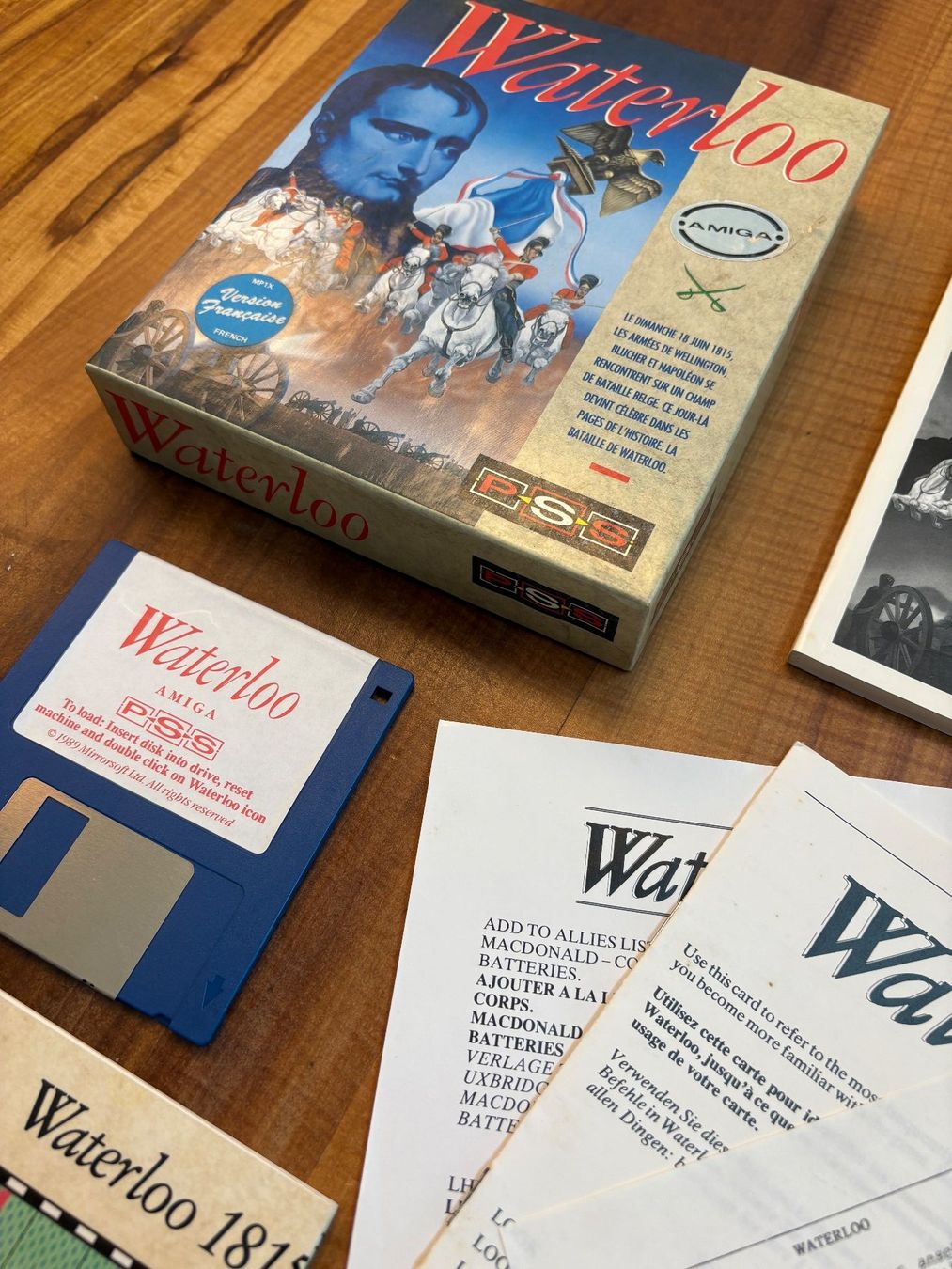 Giochi: Amiga Spiel: Waterloo – Usato da Niederhasli venduto da Manuf0 3