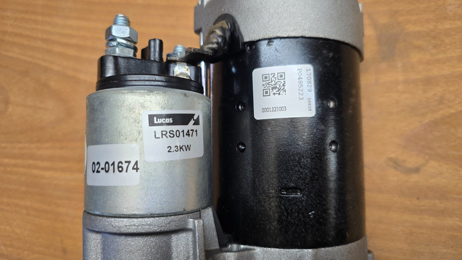 Alle Ersatzteile: Anlasser Lucas LRS01471 – Gebraucht aus Utzenstorf von Gm.34 1