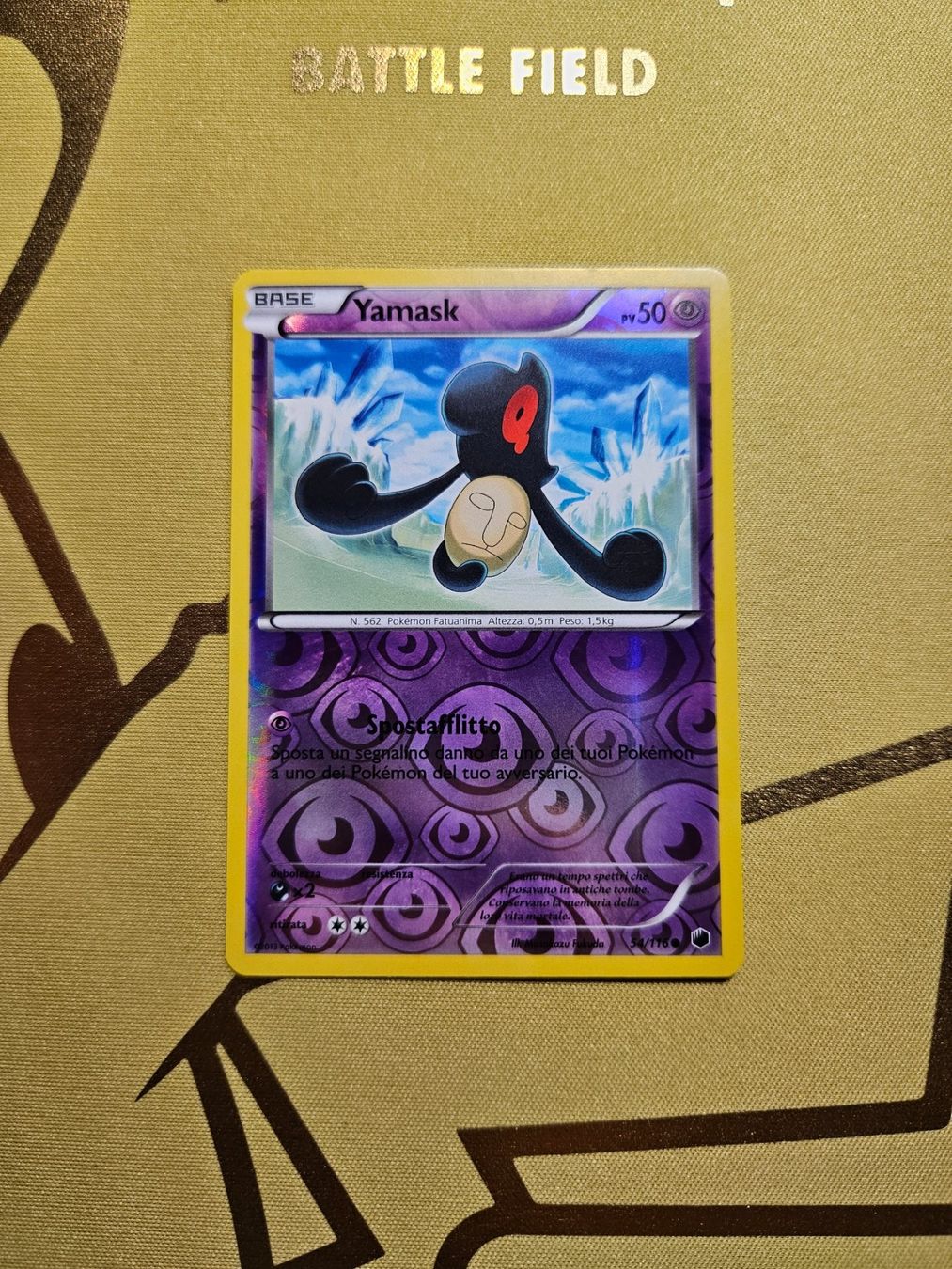 Pokémon Sammelbilder & Trading cards: Plasma Freeze - Yamask – Gebraucht aus Bellinzona von Pokemarco