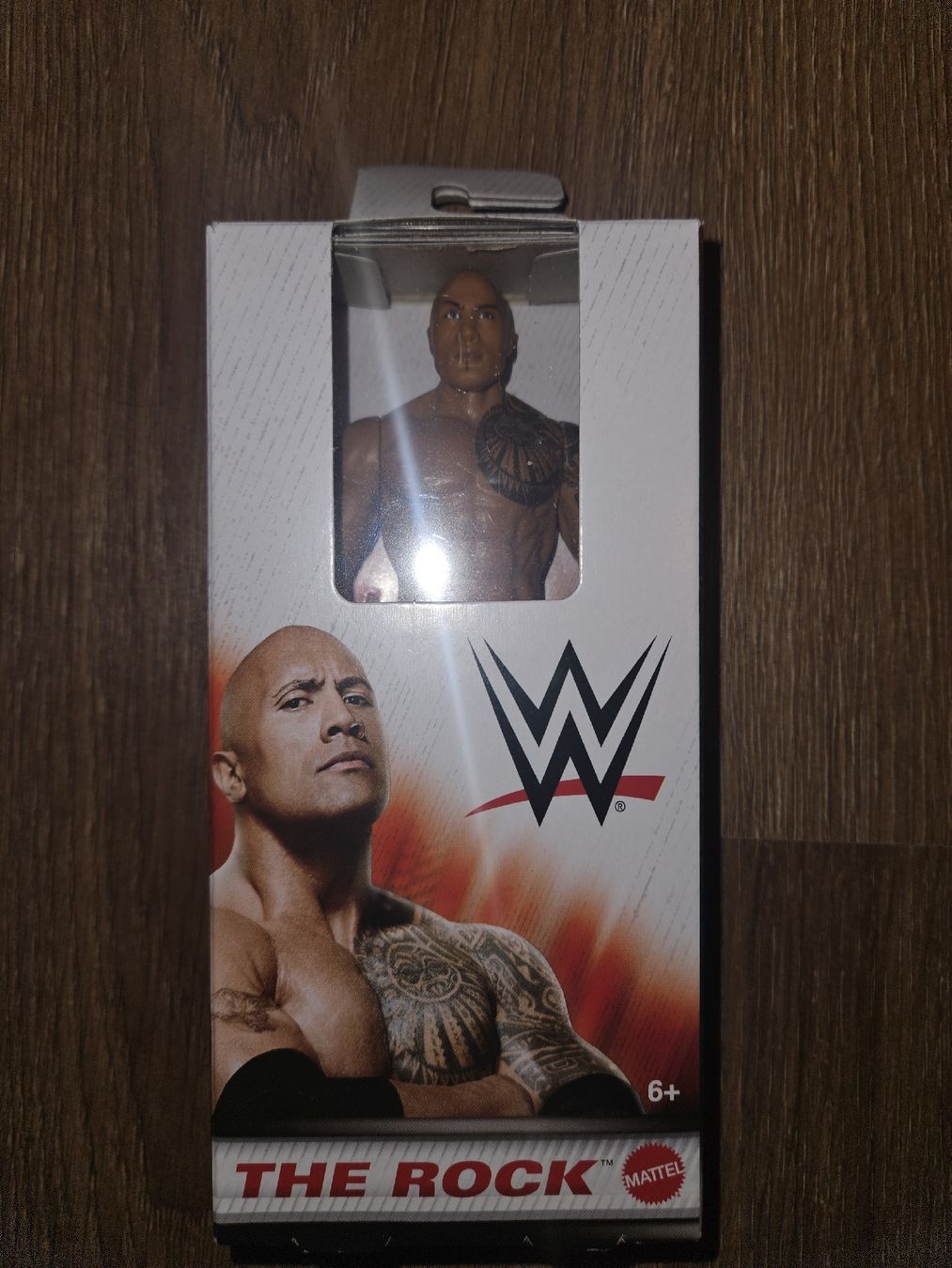 WWE Figuren: Figurine WWE "The Rock" Mattel – Neu und originalverpackt aus Delemont von ricky9420