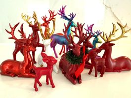 11 Deko Hirsch 🦌 Figuren NEU