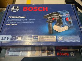 Bosch Akku-Bohrhammer GBH 18V-21 Professional NEU