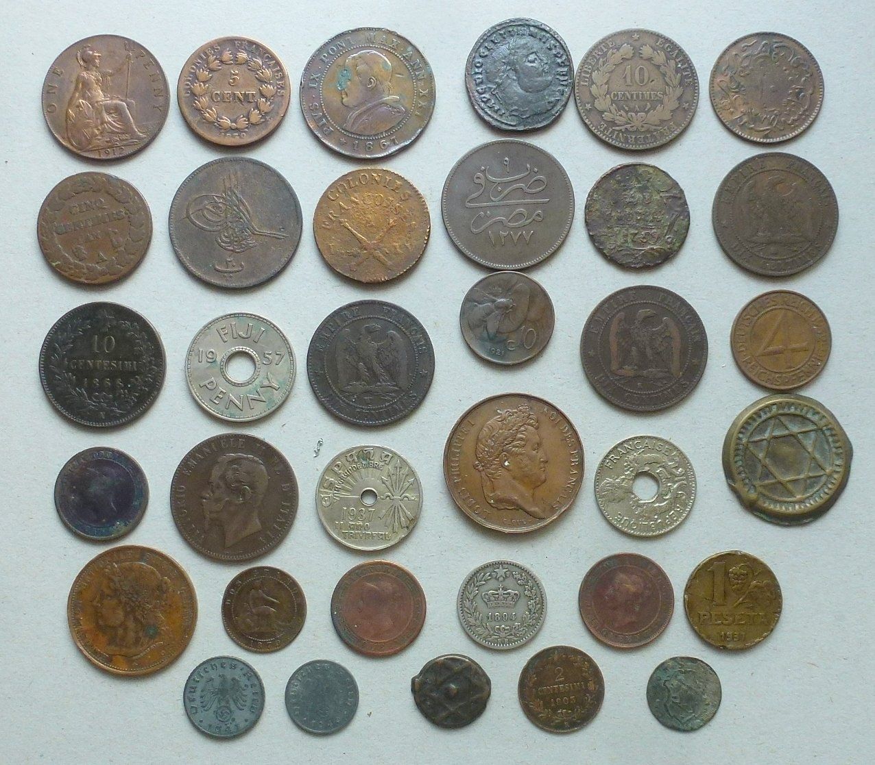 Tutti le monete: Lot ++ 35 Stück alte Münzen ab Römer, gute Werte mit dabei – Usato da Walkringen venduto da Casablanca777