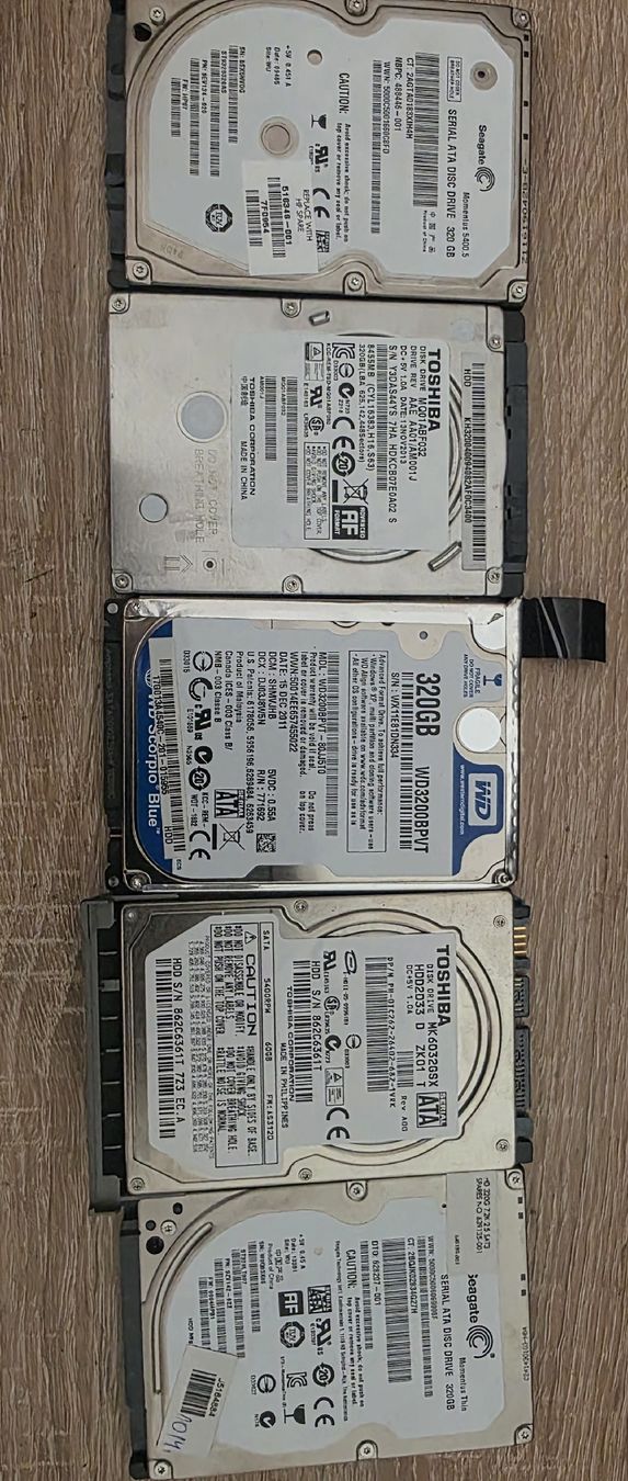 Dischi rigidi: 5x disques dur HDD 2.5' – Usato da Morges venduto da MGaming