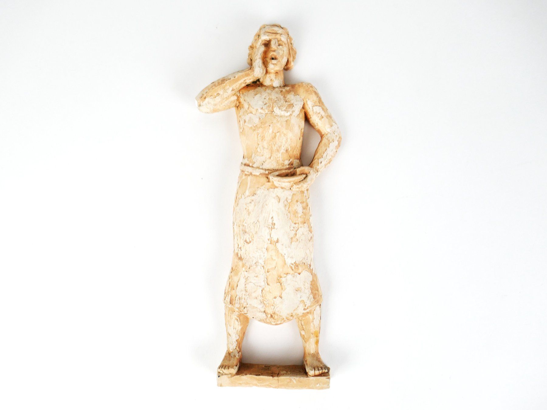 Skulpturen & Statuen: Handgearbeitete Figurenplastik Mann – Gebraucht aus Urtenen-Schönbühl von Restwert_Schoenbuehl