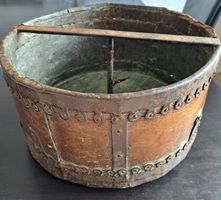 Antikes historisches Kornmass, Metzen, Simri um 1865 Jahr