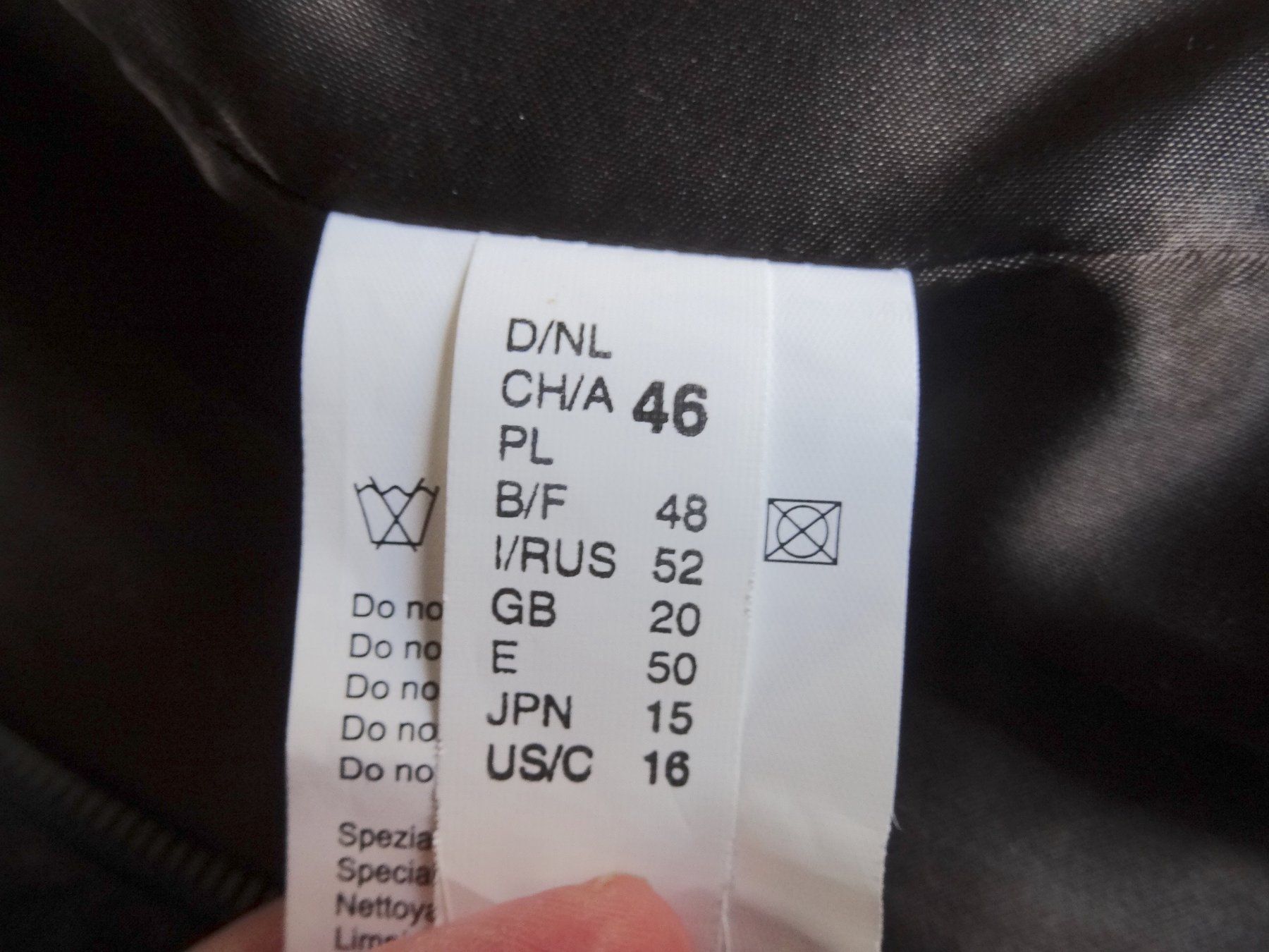 Gerry Weber Giacche: GERRY WEBER Lederjacke Grösse 46 dunkelbraun – Usato da Dörflingen venduto da rudis-55 5