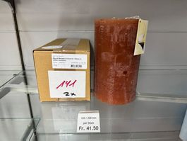 141 Posten Raureif Stumpen Kerze/n 120 x 200 aus Liquidation