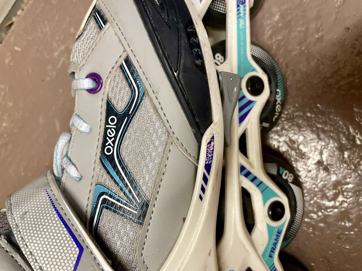 Pattini in linea & Pattini a rotelle: Inline Skates Oxelo Adjustable sizes 32-35 – Usato da Zürich venduto da cel_8yfx 7