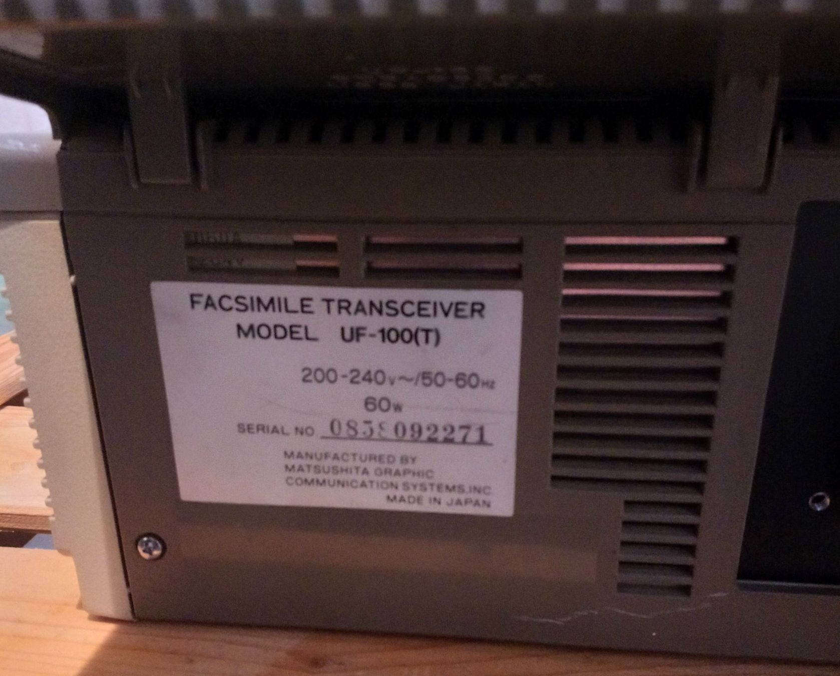 Apparecchi Fax: Fax/Tel./Copy – Usato da Meikirch venduto da tsolakidis 2