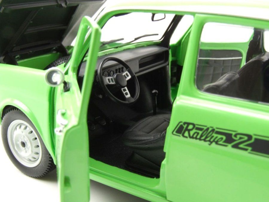 Simca Modellini d'auto: Simca 1000 Rallye 2 Phase II 1976-1978 hellgrün / matt- – Nuovo e nell'imballaggio originale da Gerlafingen venduto da espero88 7