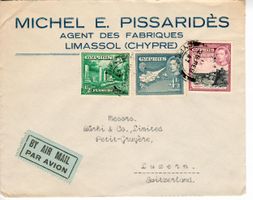 Brief, Zypern - Luzern 1947