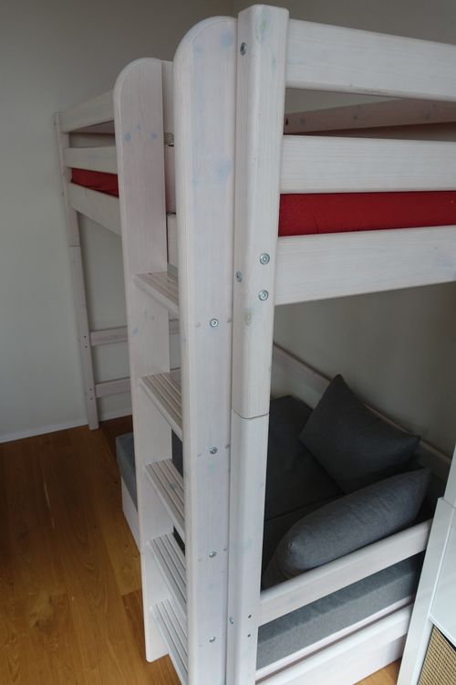 Flexa Pfosten Erhöhung zum Hochbett mit 185 cm inkl.Leiter | Kaufen auf ...