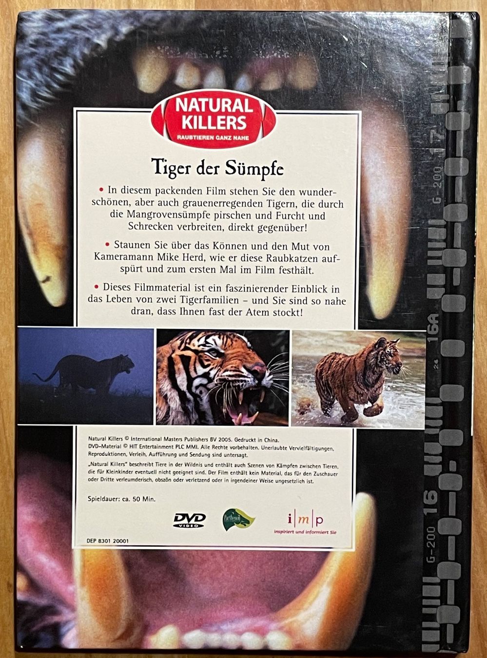 Tutti i DVDs: DVD Tiger der Sümpfe – Usato da Eglisau venduto da felix_ch 1