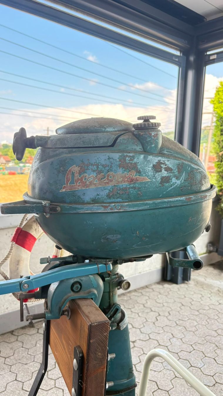 Motoren: Piaggio Moscone - Bootsmotor Vintage 1957 – Gebraucht aus Luzern von Idem63 5