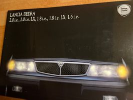 Prospekt Lancia Dedra 1.6 1.8 2.0 i.e. LX 12/1989