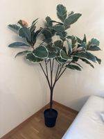 Artificial Plant Ficus Elastica Tineke in pot 150cm