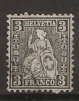 CH029 - Helvetia assise no 29 obl.