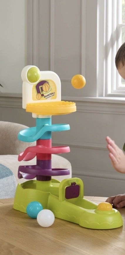 Giocattoli: Big Steps Basketball Shooting Ball Popper Game – Nuovo (secondo la descrizione) da Bülach venduto da VM8392X 1