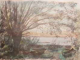 Theo Glinz (1890-1962) - Original Farblithographie
