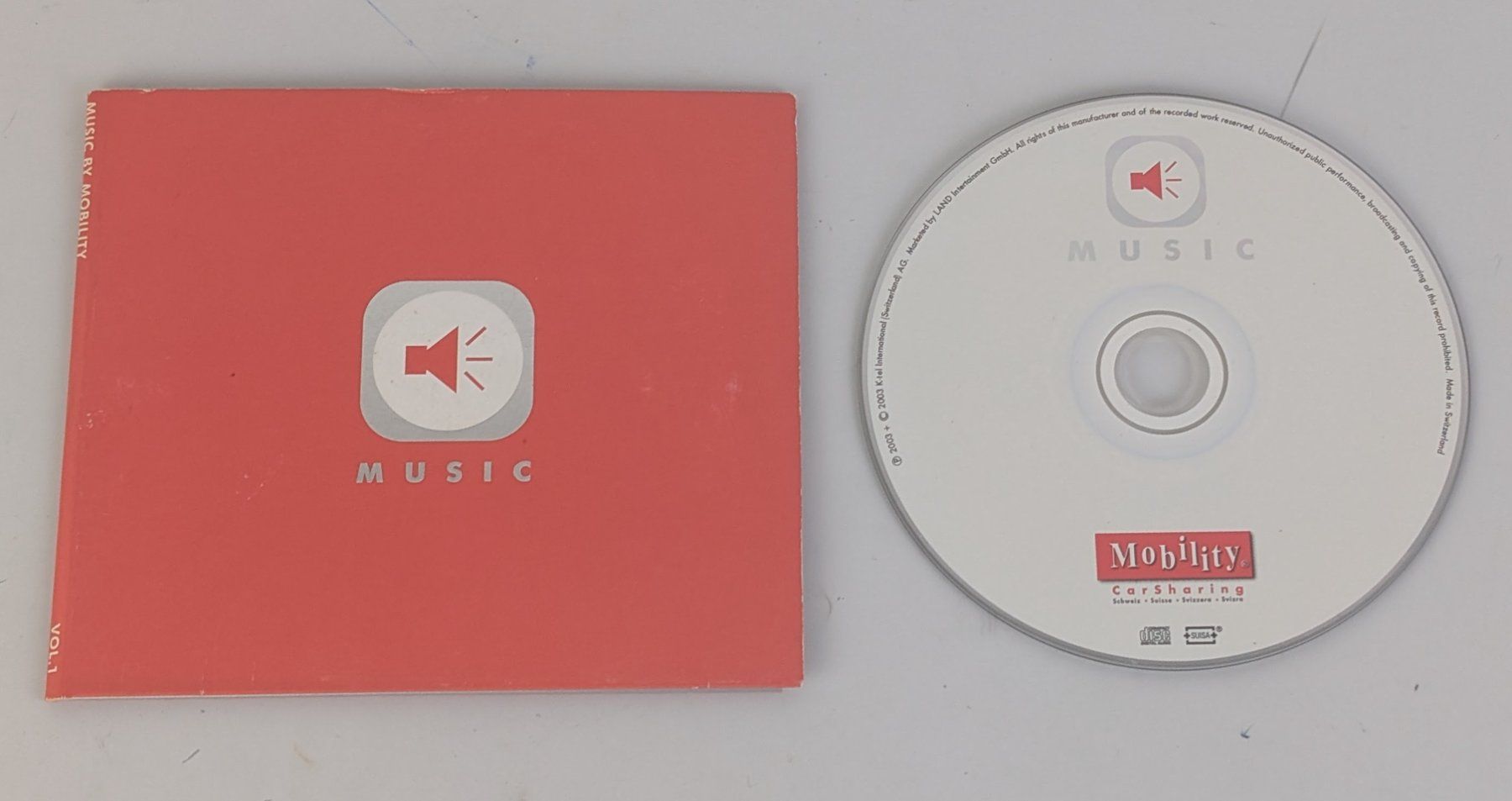 CDs: Mobility Carsharing Music CD Vol. 1 – D'occasion à Zürich par 1.Simon
