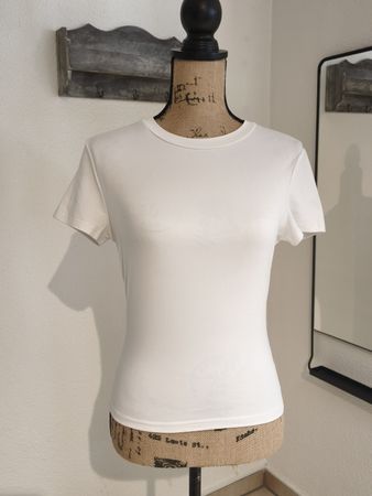 Damen T-Shirt Weiss Grösse S guter Zustand