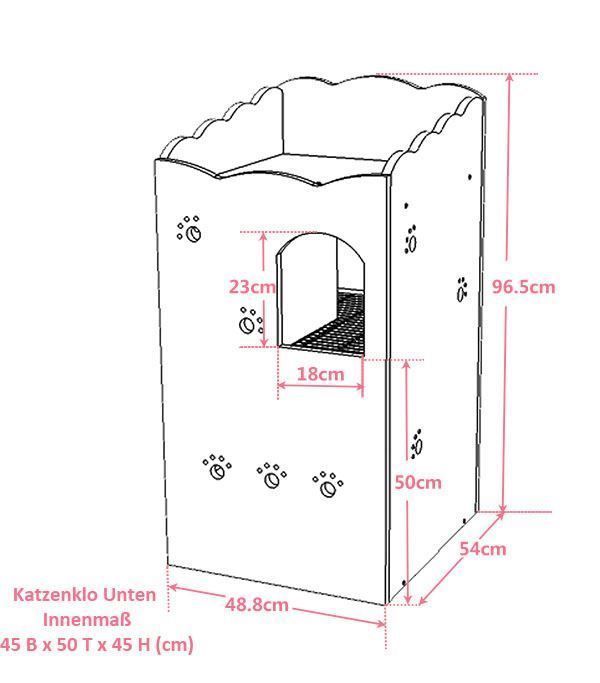 Pflegeprodukte & Putzartikel: CatS Design "Katzentoilette II" CatS-A2 – Neu und originalverpackt aus Mönchengladbach von Zoopplier 9