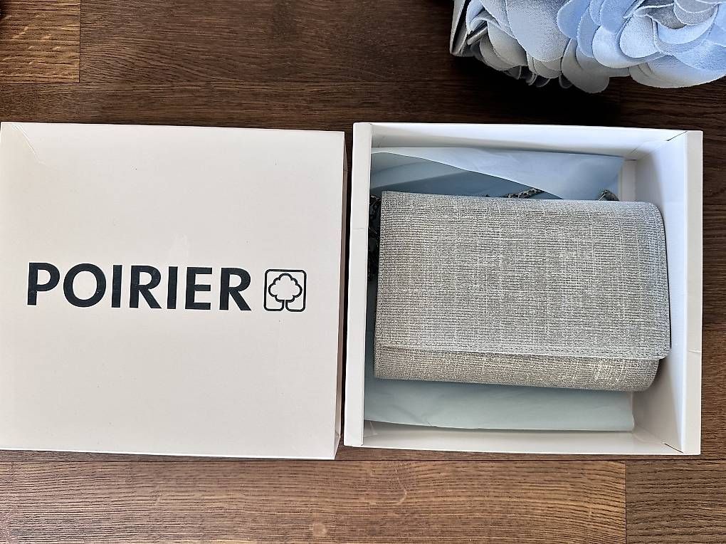 Borse da donna: kleine Handtasche silber - POIRIER – Nuovo (secondo la descrizione) da Meisterschwanden venduto da Zauberfee24 2