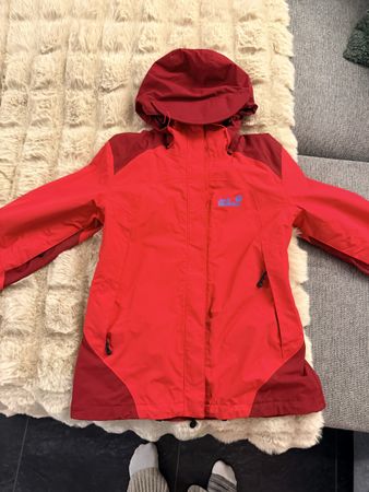 Jack wolfskin Regenjacke Rot/Bordeux