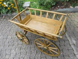 Nr. 2 Neu restauriertes Leiterwägeli / Leiterwagen