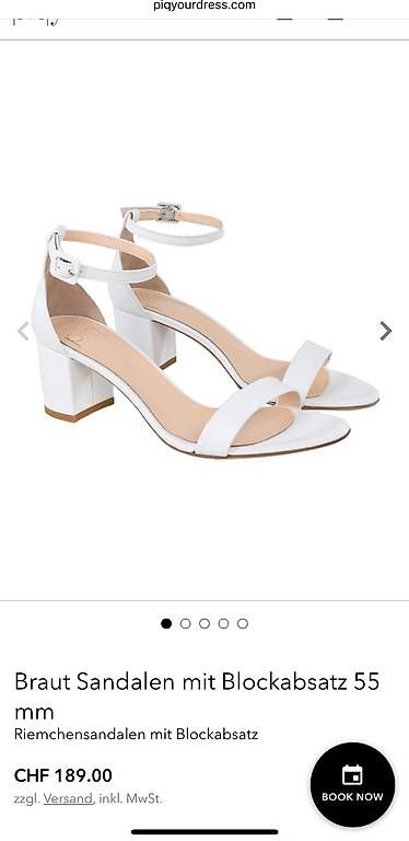 Damenschuhe: Piqyourdress - Hochzeitsschuhe – Gebraucht aus Horw von Siiimiii