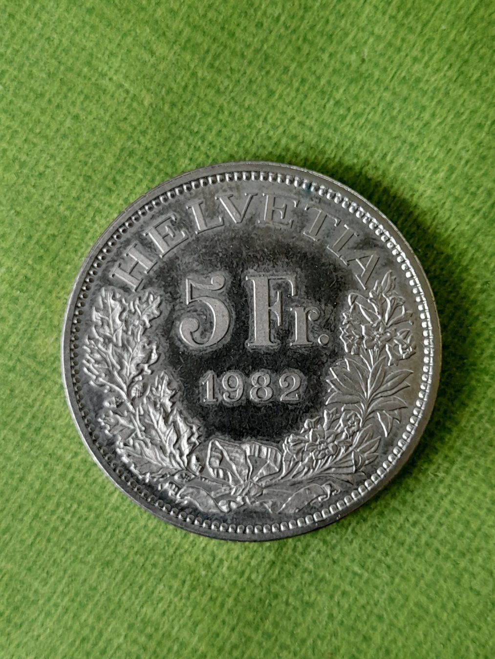 Tutti le monete: 5 Franken 1982 Gotthardus – Usato da Aeschi b.Spiez venduto da 52_wochen 3
