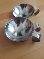 5 Edelstahlschalen 11cm breit