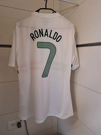 Match Trikot Original von Ronaldo Portugal maillot Nike