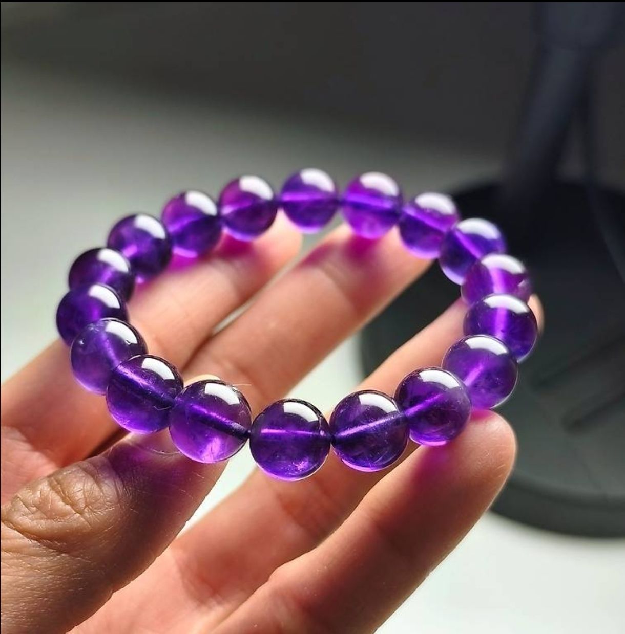 Bracciali & Braccialetti: Bracelet en améthyste naturelle – Nuovo (secondo la descrizione) da Ursy venduto da tan_8qdl 1