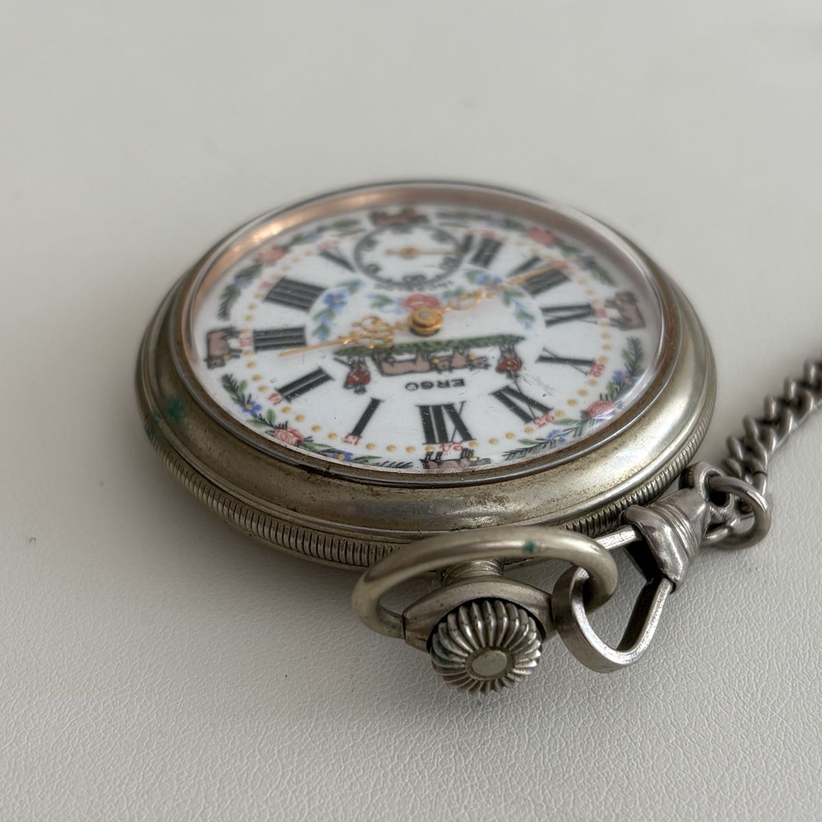 Orologi: Ergo Taschenuhr Kuh Ikone – Usato da Winterthur venduto da LaBodega 6