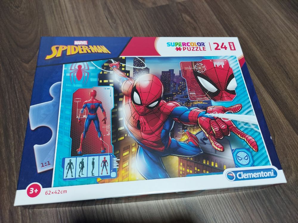 Clementoni Puzzle Spiderman 24 Teile ab 3 Jahren (Gebraucht) in ...