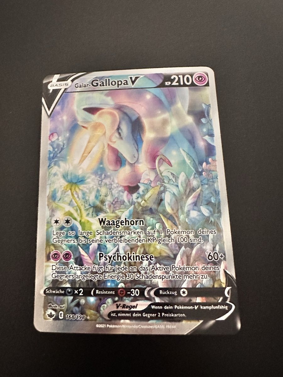 Pokémon Carte collezionabili: Pokemonkarten Galar-Gallopa – Nuovo (secondo la descrizione) da Grindel venduto da a.lie