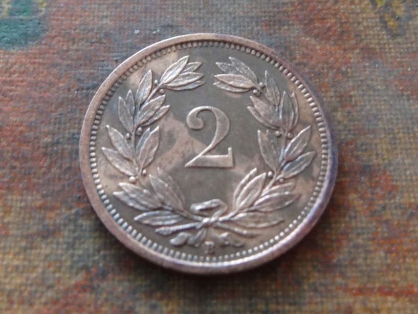 Tutti le monete: 2 Rp. 1932  (B) – Usato da Romanel-sur-Lausanne venduto da Swift13 1