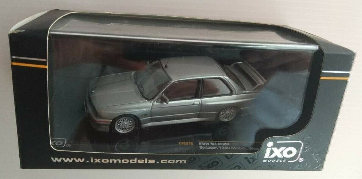 BMW Modellautos: BMW M3 E30 Sport Evolution 1990 silber met.     1:43 von IXO – Neu und originalverpackt aus Gerlafingen von espero88 8