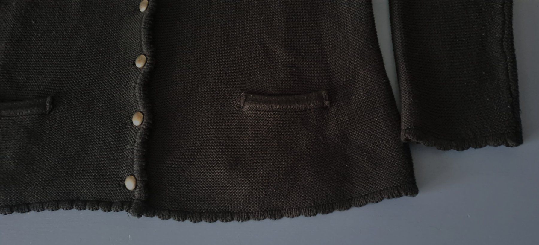 Jacken: Strickjacke mit Baumwolle Gr. 42 – Gebraucht aus Zell ZH von fossilchen 4