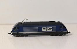 Re 465 BLS Trix Spur N , läuft , Pantho Defekt