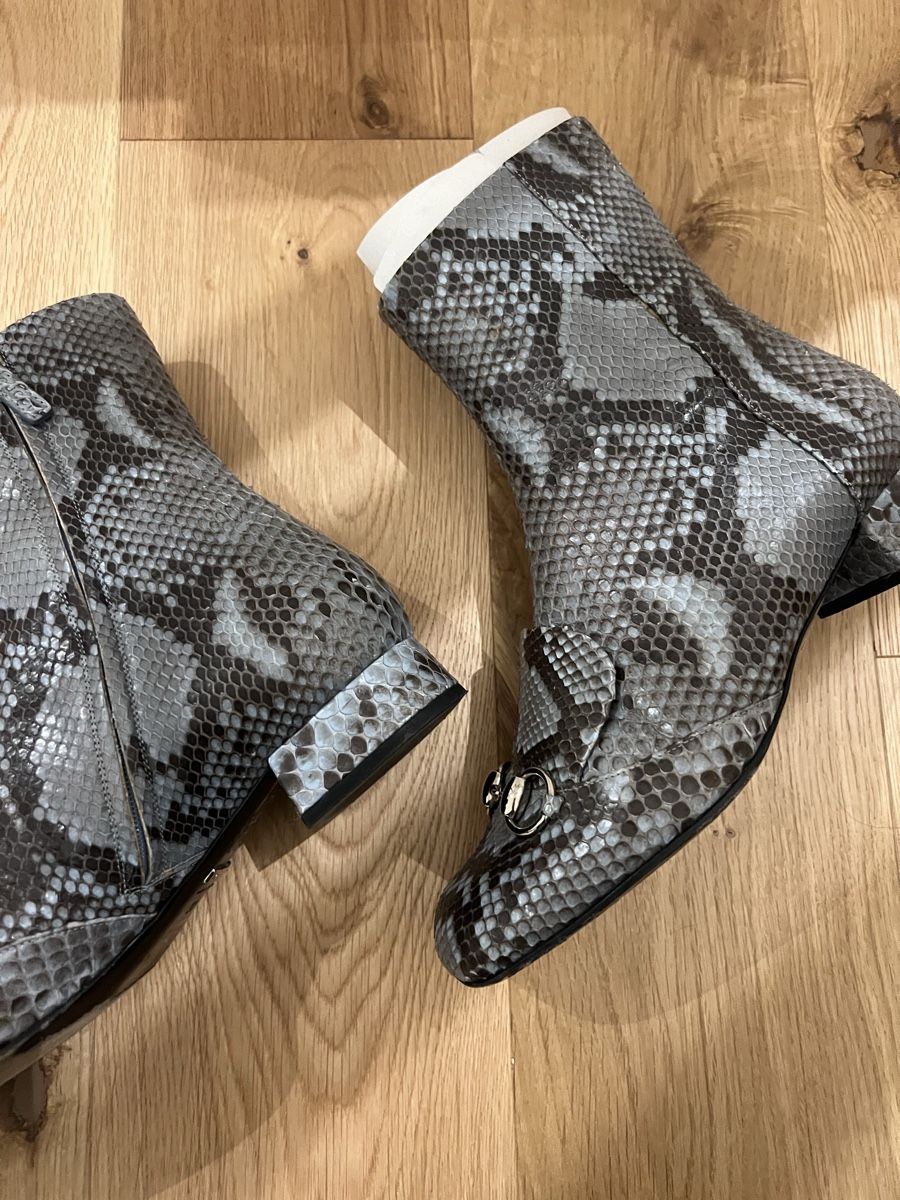 Damenschuhe: Bottines Gucci python T39 très bon état – Gebraucht aus Lutry von roxypoxy